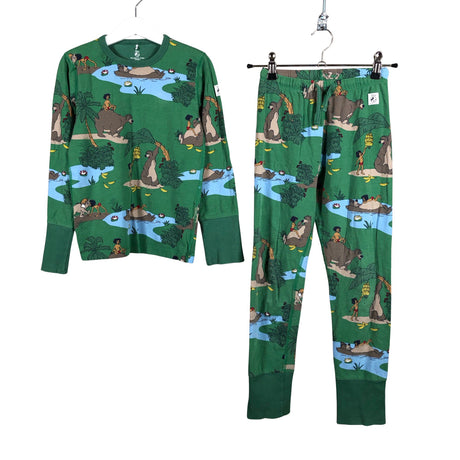 Unisex Polarn O. Pyret - Ööpesu, suurus 110 - 116 - Roheline ()
