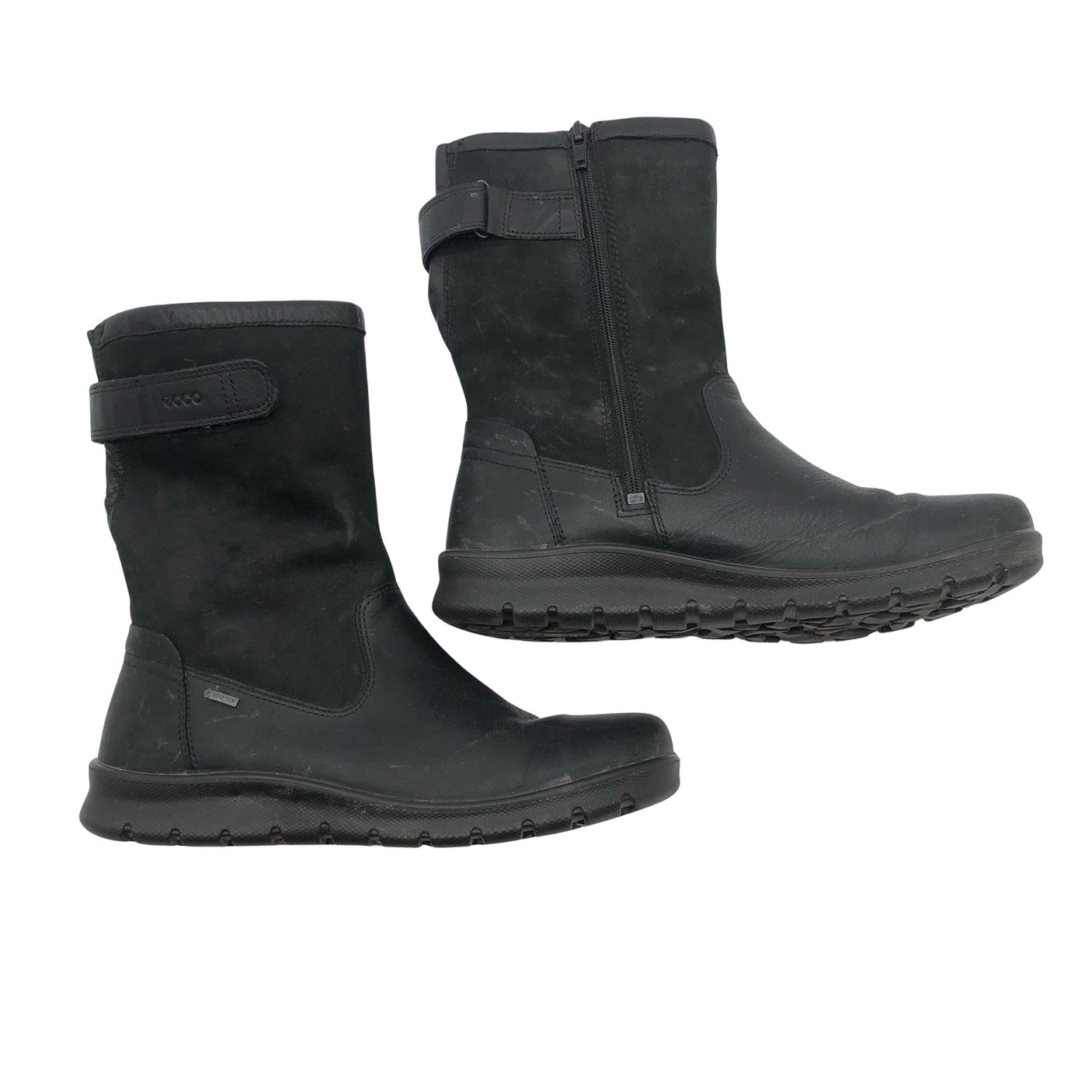 Unisex Ecco - Poolsaapad, suurus 37 - Must (1)