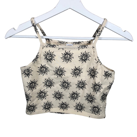 Unisex Lindex - Trikotaažist topp, suurus 158 - 164 - Beige ()