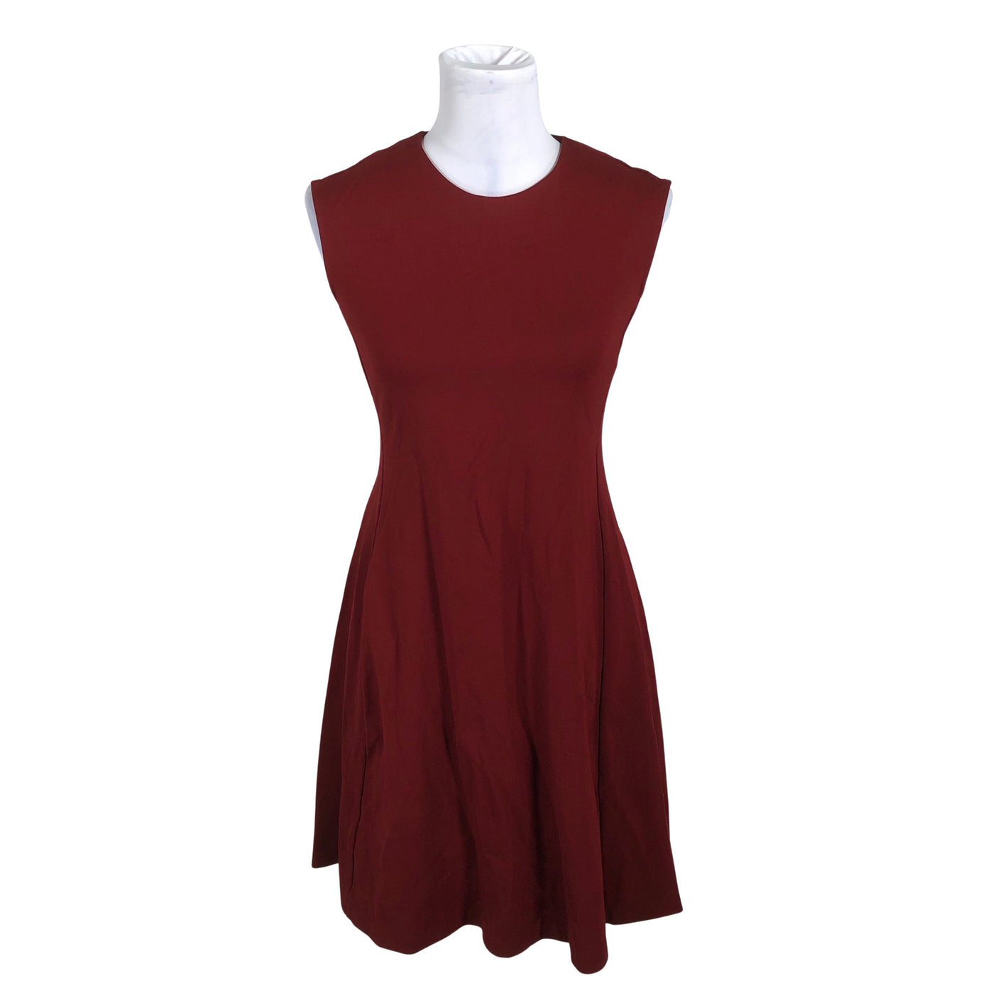 Unisex Uniqlo - Trikotaažist kleit, suurus 36 - Veinipunane (1)