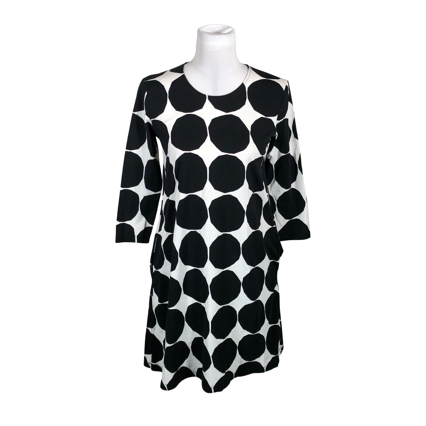 Unisex Marimekko - Trikotaažist kleit, suurus 34 - Valge (1)