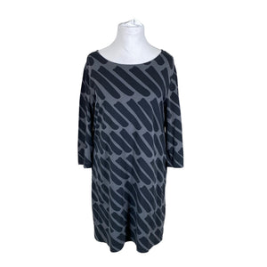 Unisex Marimekko - Trikotaažist kleit, suurus 44 - Hall (1)