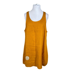 Unisex Riiminka design - Mitteveniv kleit, suurus 42 - Oranž (1)
