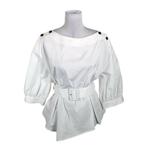 Unisex Goelia - Pluus, suurus 40 - Valge (1)