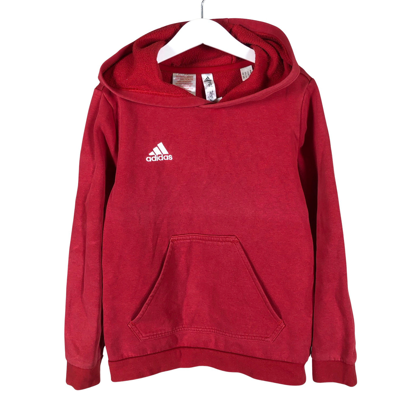 Unisex Adidas - Dressipluus, suurus 134 - 140 - Punane (1)