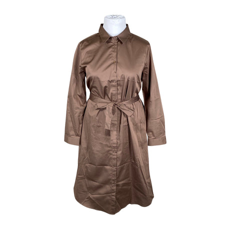 Unisex Essentials by Stockmann - Mitteveniv kleit, suurus 44 - Pruun ()