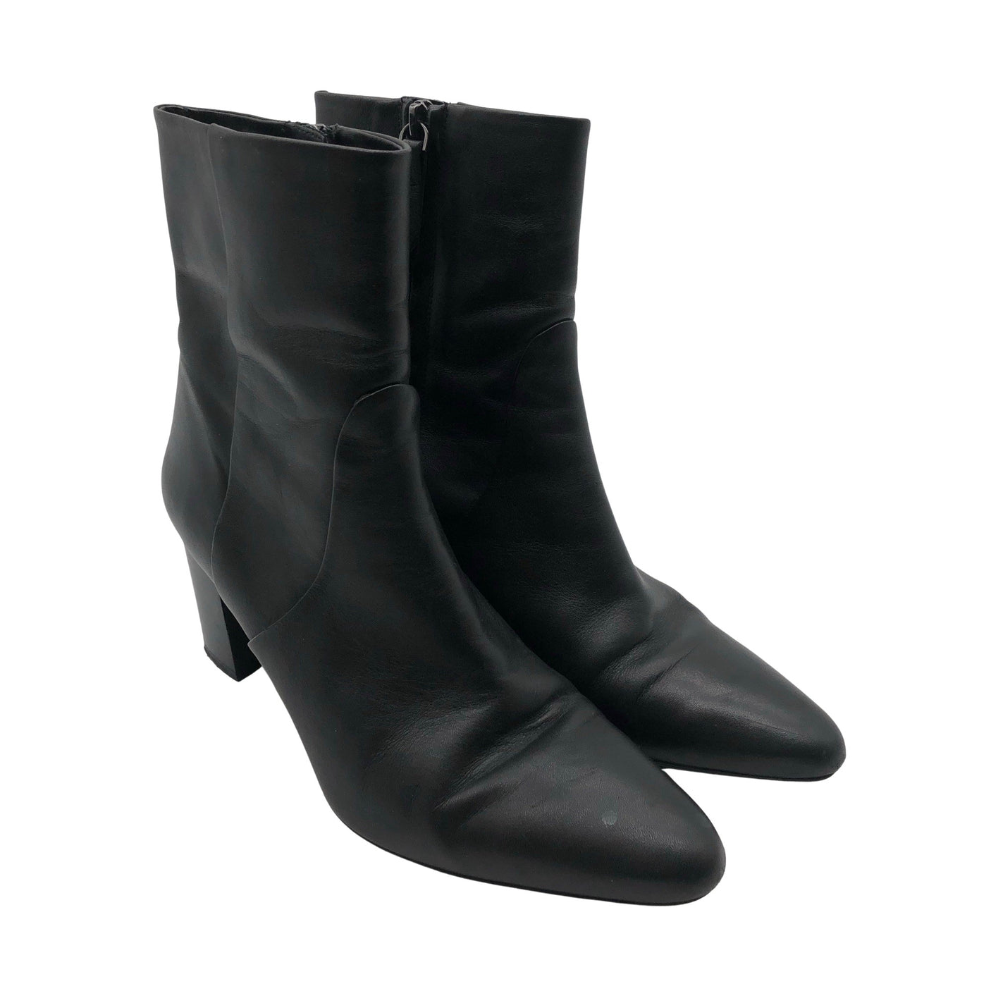 Unisex Massimo Dutti - Poolsaapad, suurus 39 - Must (2)