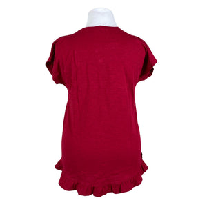 Unisex Esprit - T-särk, suurus 42 - Veinipunane (2)