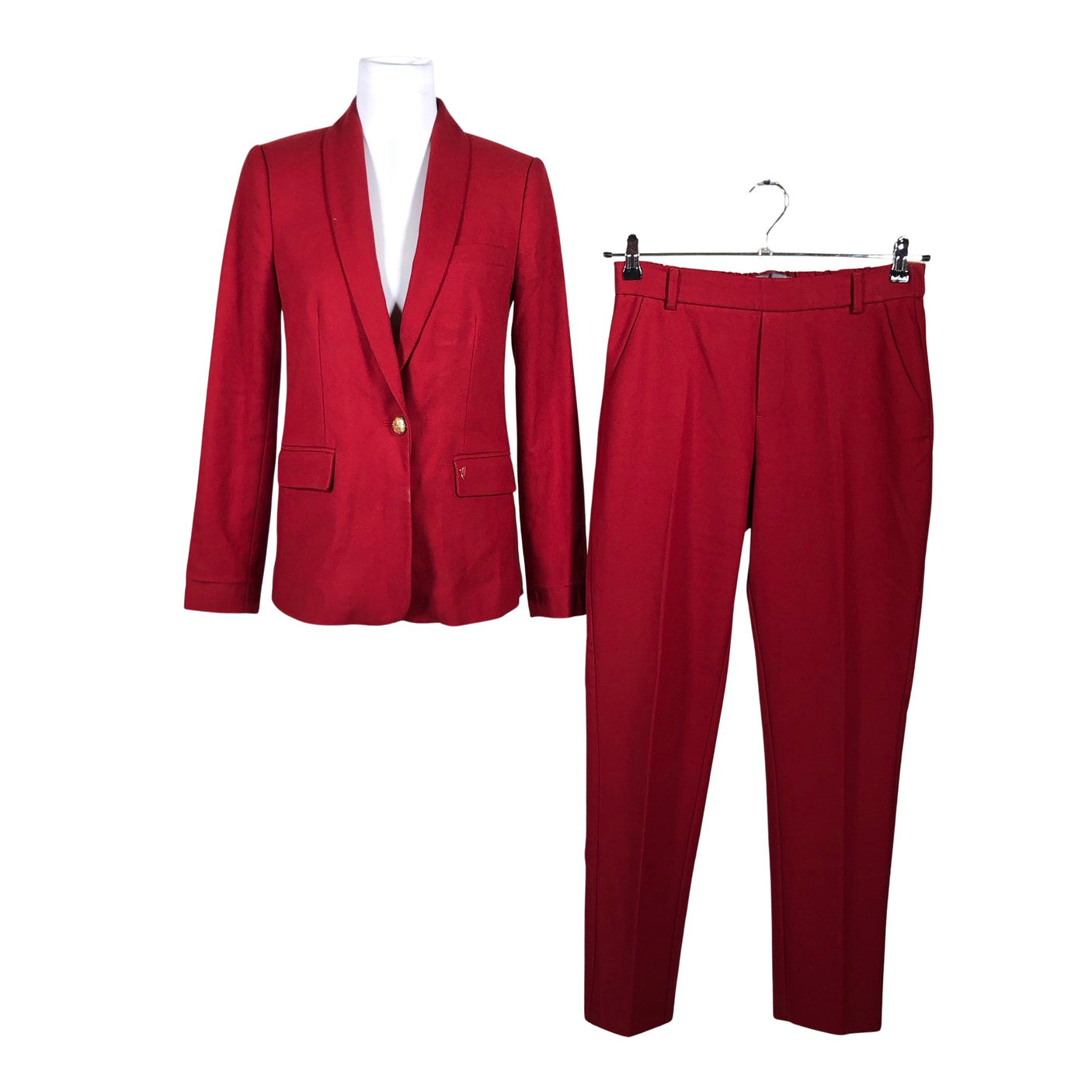 Unisex Mos Mosh - Kostüüm, suurus 36 - Veinipunane (1)