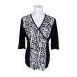Unisex Voglia - Trikotaažist pluus, suurus 40 - Must ()