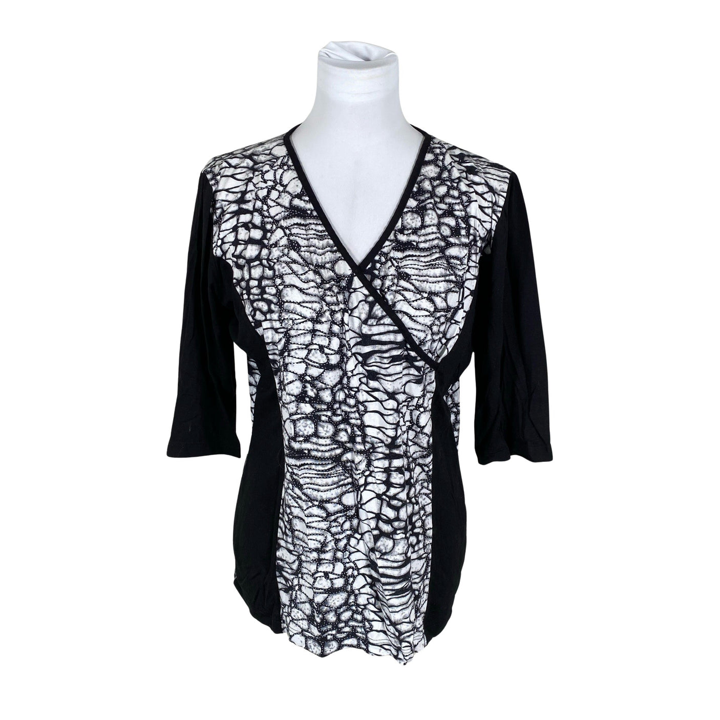 Unisex Voglia - Trikotaažist pluus, suurus 40 - Must (1)