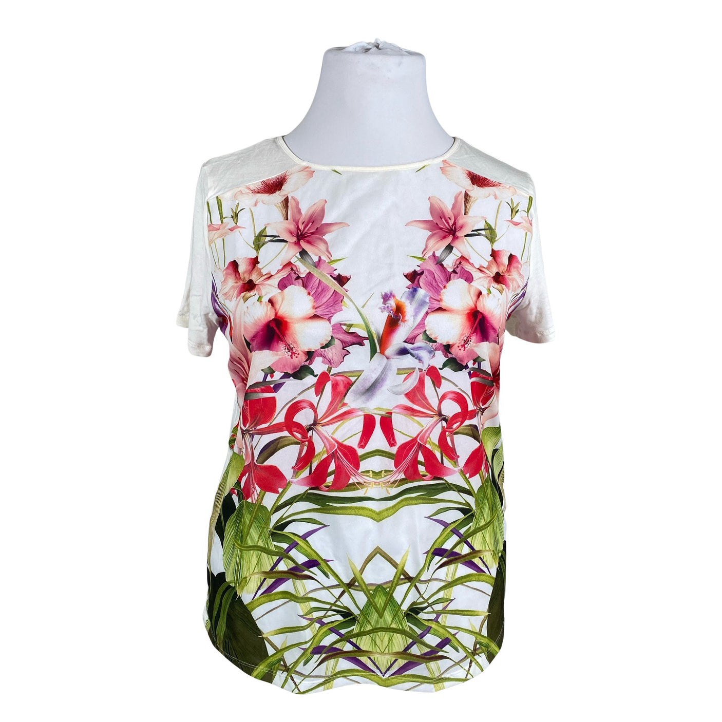 Unisex Ted Baker - T-särk, suurus 42 - Looduslik valge (1)