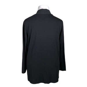 Unisex Gerry Weber - Trikotaažist pluus, suurus 46 - Must (2)