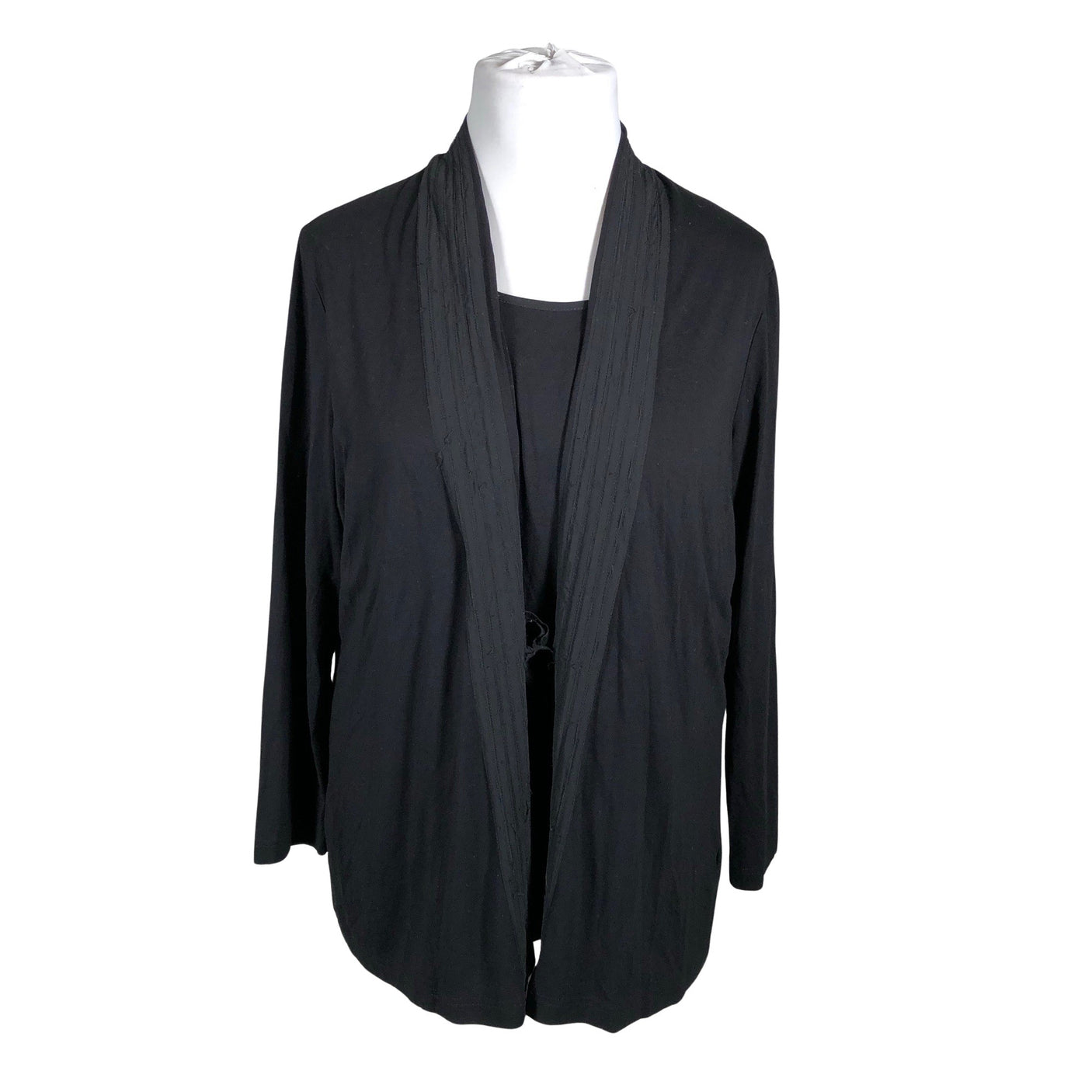 Unisex Gerry Weber - Trikotaažist pluus, suurus 46 - Must (1)