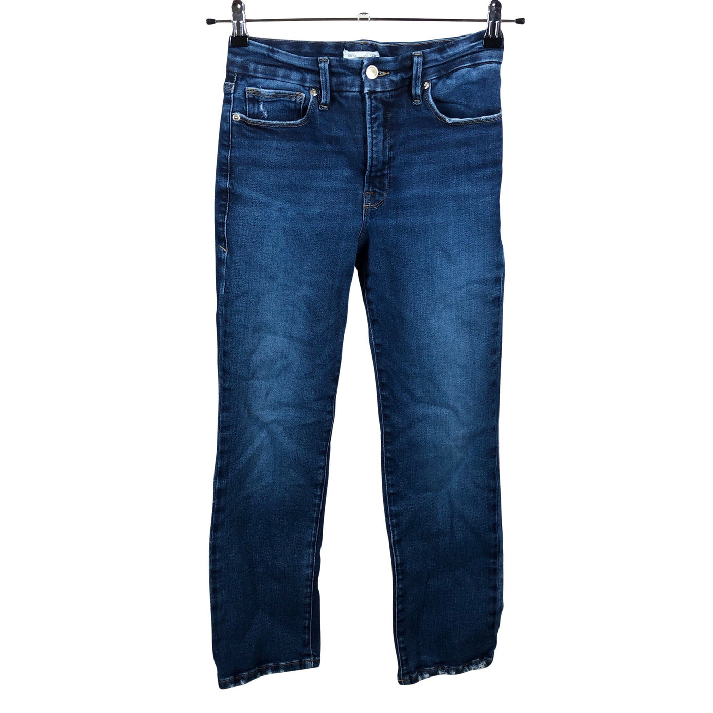 Unisex Good American - Teksad, suurus W27 - Sinine (1)