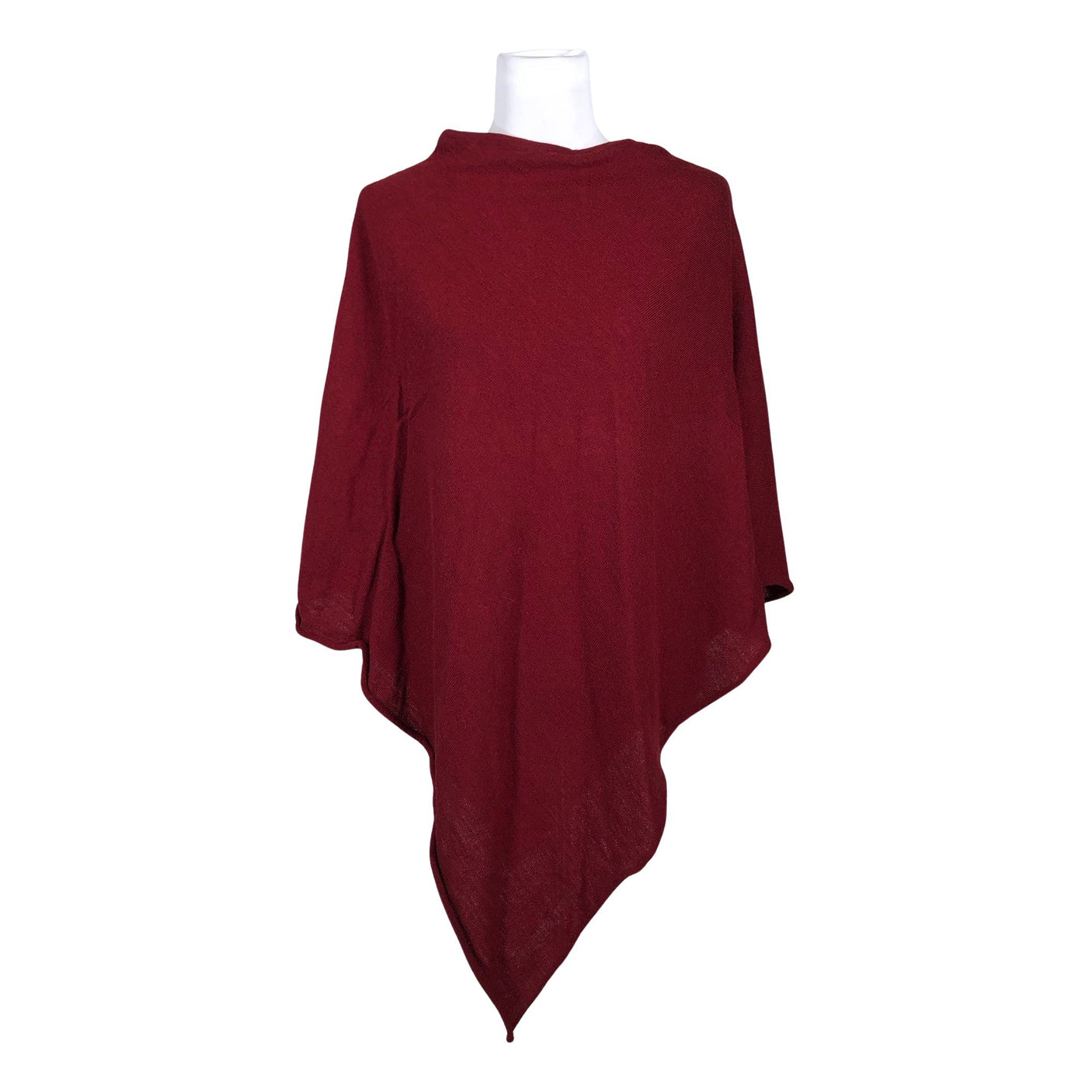 Unisex Marja Kurki - Pontšo, suurus 38 - Veinipunane (1)
