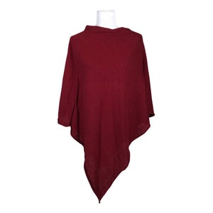 Unisex Marja Kurki - Pontšo, suurus 38 - Veinipunane (1)