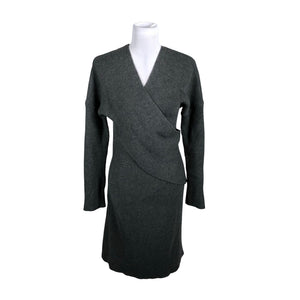 Unisex Anna Field - Kootud kleit, suurus 40 - Hall (1)