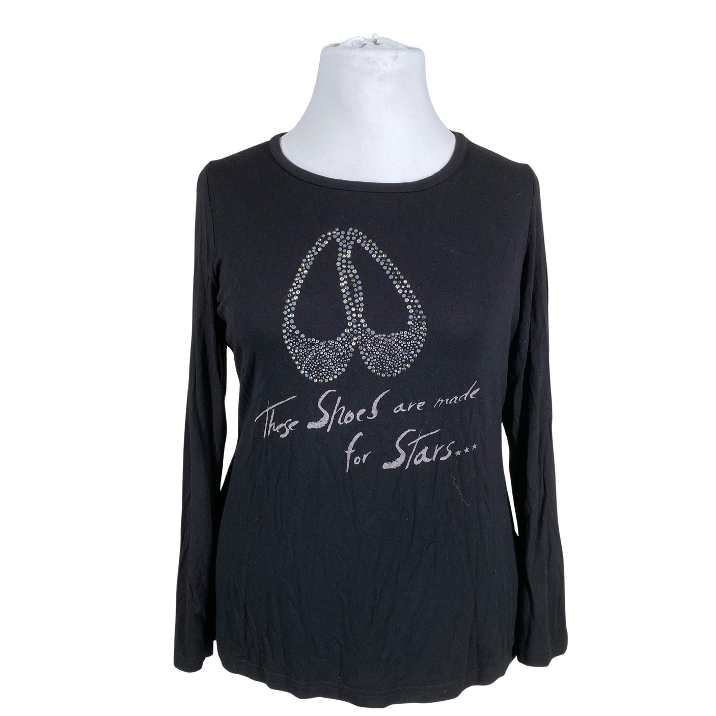 Unisex Taifun - Trikotaažist pluus, suurus 42 - Must (1)