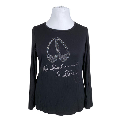 Unisex Taifun - Trikotaažist pluus, suurus 42 - Must ()