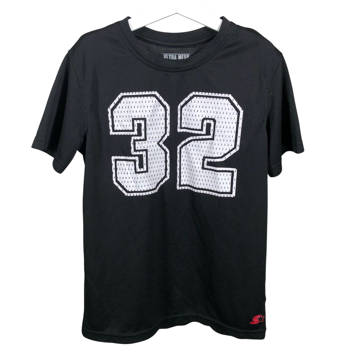 Unisex Starter - Spordisärk, lühikesed käised, suurus 146 - 152 - Must (1)