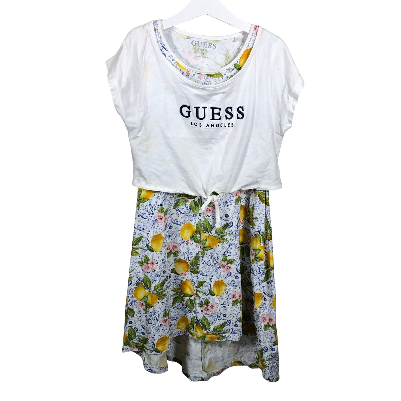 Unisex Guess - Trikotaažist kleit, suurus 134 - 140 - Valge (1)
