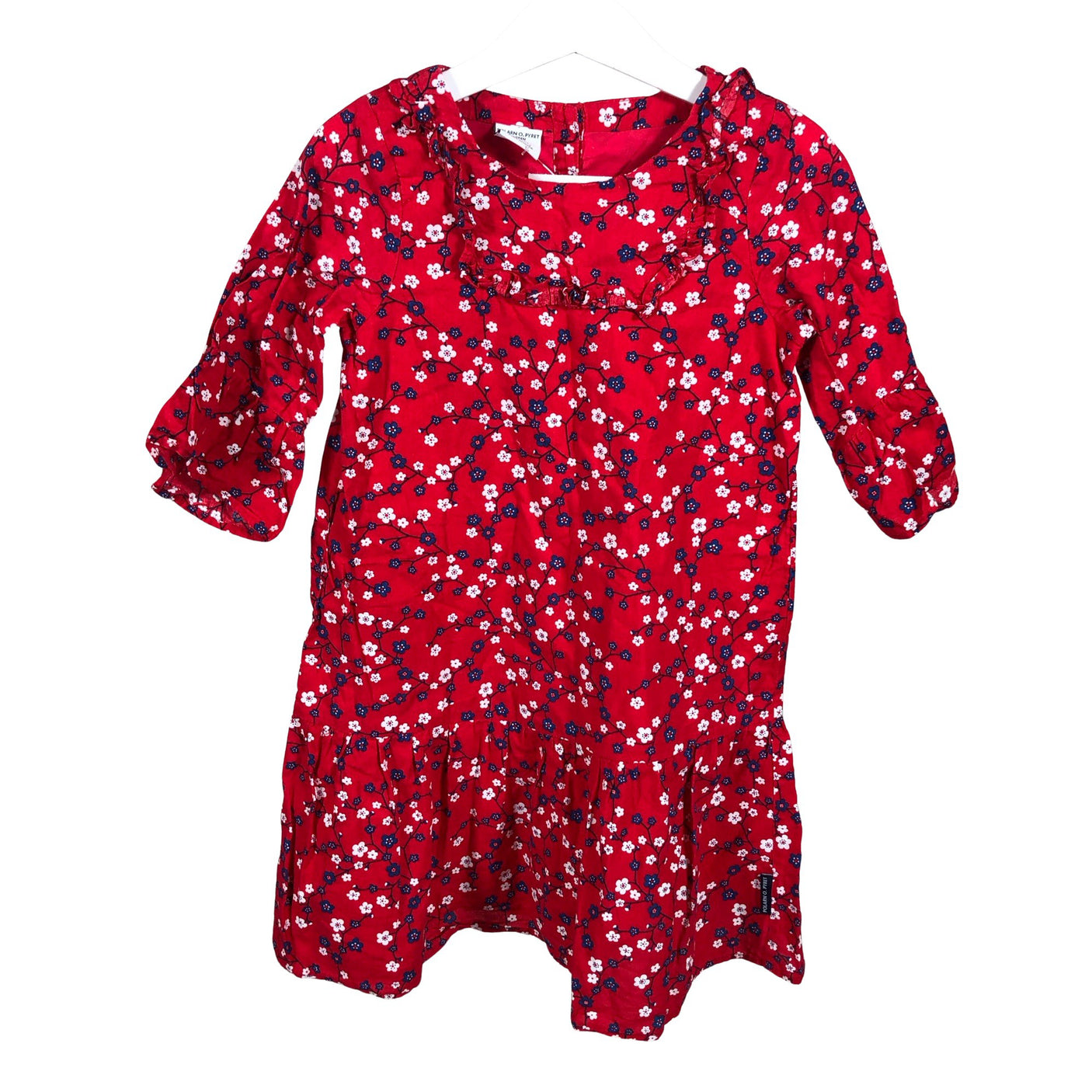 Unisex Polarn O. Pyret - Mitteveniv kleit, suurus 98 - 104 - Punane (1)