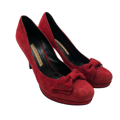 Unisex Chantal - Kontsakingad, suurus 41 - Punane (2)