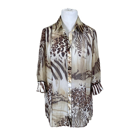 Unisex Mona Lisa - Pluus, suurus 46 - Beige ()