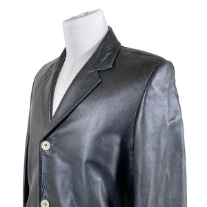 Unisex Versace Jeans Couture - Nahktagi, suurus S - Must (3)