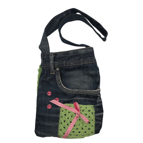 Unisex Handmade - Käekott, suurus Mini - Sinine ()