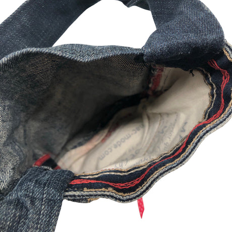 Unisex Handmade - Käekott, suurus Mini - Sinine (2)