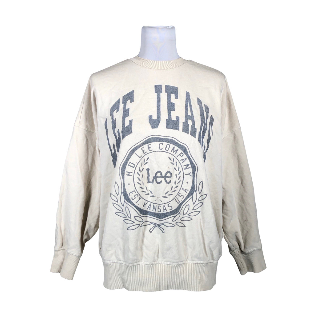 Unisex Lee - Dressikangast pluus, suurus 34 - Beige (1)