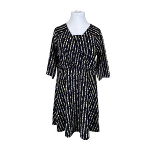 Unisex La Lemon - Trikotaažist kleit, suurus 48 - Must (1)