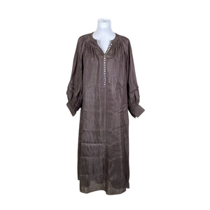 Unisex Massimo Dutti - Õhuke kleit, suurus 40 - Pruun (1)