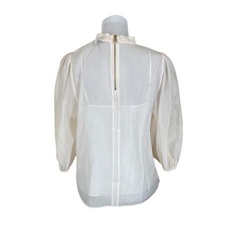 Unisex Ted Baker - Lühikeste käistega pluus, suurus 40 - Looduslik valge (2)