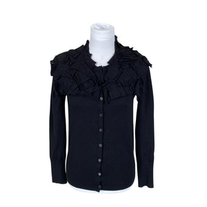 Unisex Hugo Boss - Kardigan, suurus 36 - Must (1)