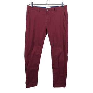 Unisex Scotch&Soda - Chino-püksid, suurus W33 - Veinipunane (1)