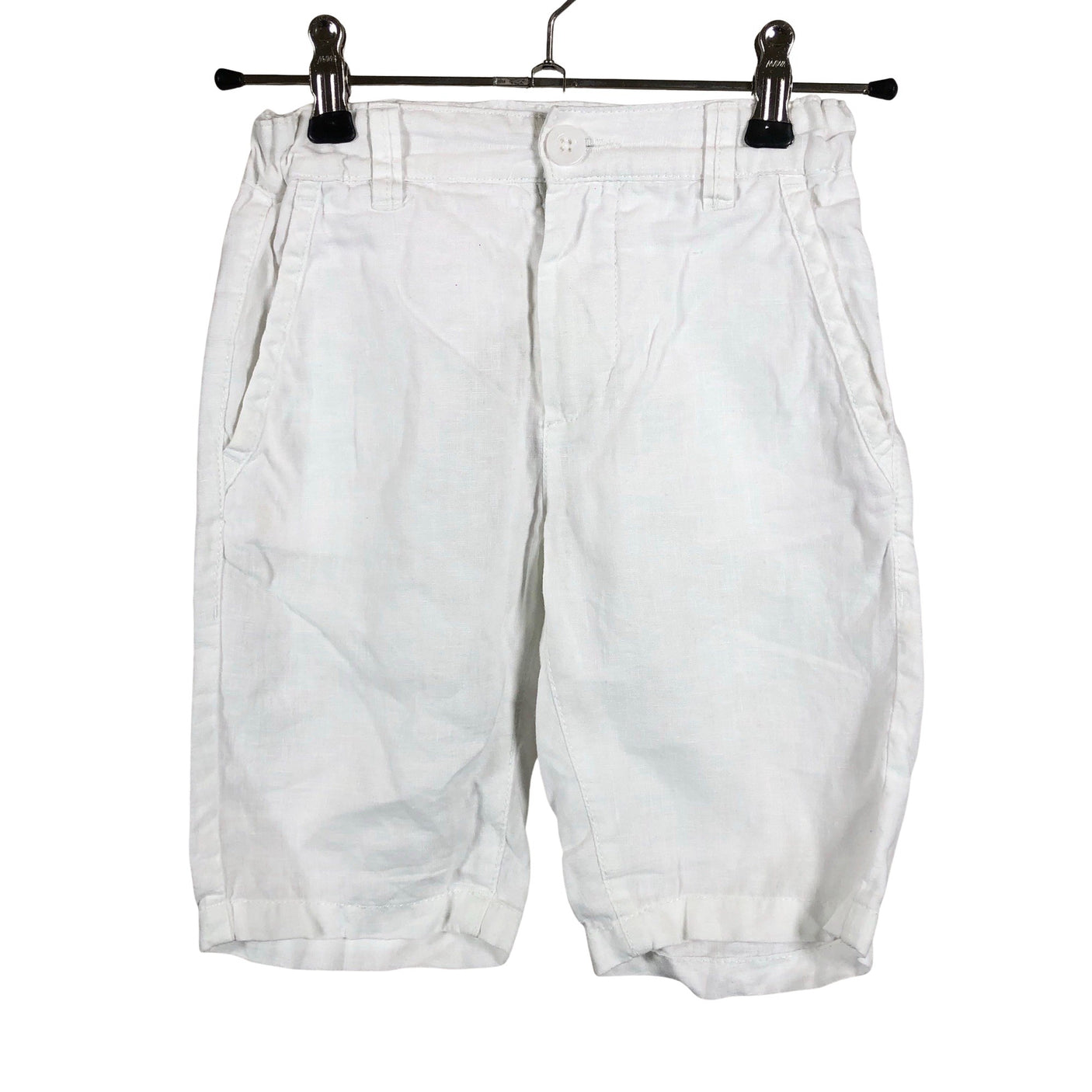 Unisex Benetton - Lühikesed püksid, suurus 116 - 122 - Valge (1)