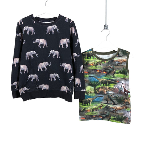 Unisex Name It - Dressikangast pluus, suurus 122 - 128 - Must ()