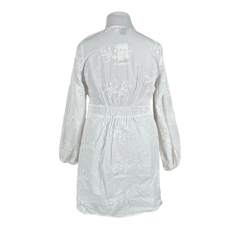 Unisex Lindex - Mitteveniv tuunika, suurus 44 - Valge (2)