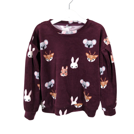 Unisex Lindex - Dressikangast pluus, suurus 116 - 122 - Veinipunane ()