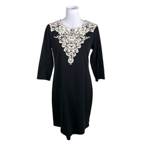 Unisex Lumoan - Trikotaažist kleit, suurus 38 - Must (1)