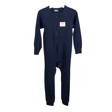 Unisex Ruskovilla - Villane kombinesoon, suurus 104 - 110 - Sinine ()