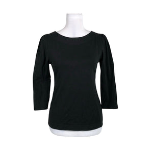 Unisex NOSH - Trikotaažist pluus, suurus 36 - Must (1)