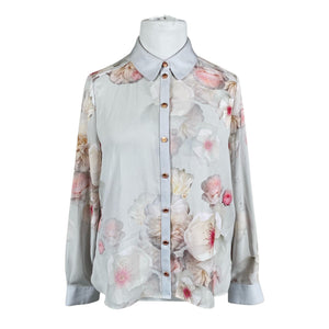 Unisex Ted Baker - Pluus, suurus 42 - Hall (1)