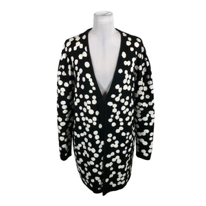 Unisex Nanso - Kardigan, suurus 40 - Must (1)