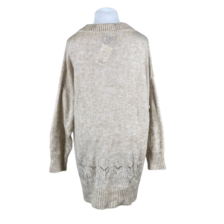 Unisex Bohemiana - Kootud kleit, suurus 42 - Beige (2)