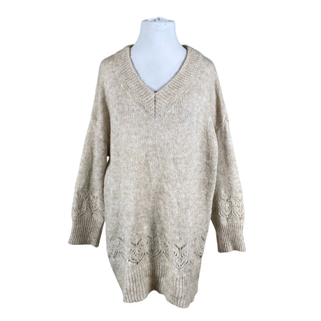 Unisex Bohemiana - Kootud kleit, suurus 42 - Beige ()