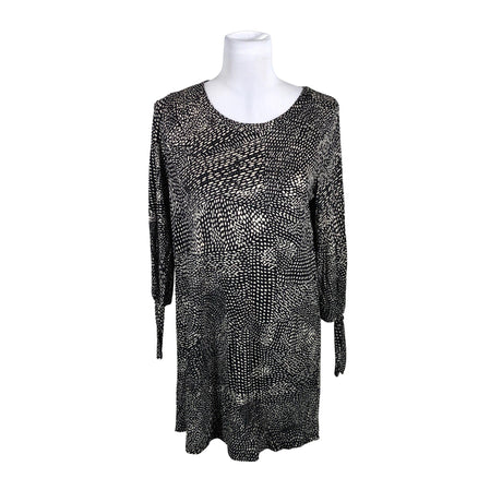 Unisex Lindex - Trikotaažist tuunika, suurus 38 - Must ()